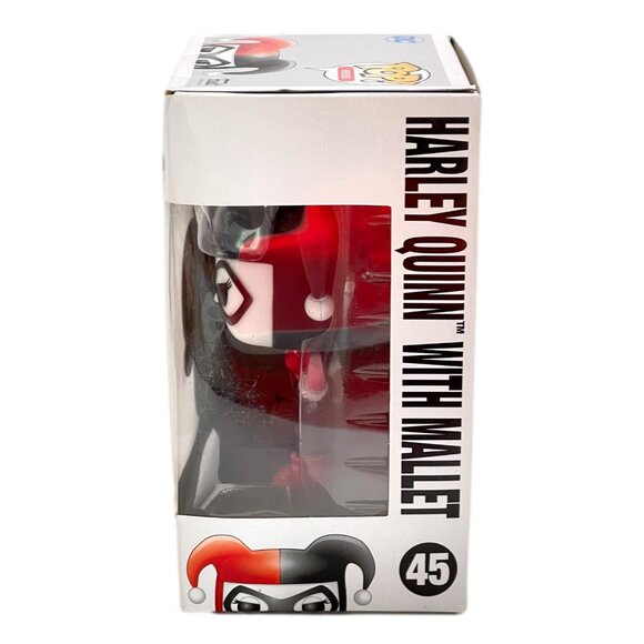 Harley Quinn 45 Funko POP  Vinyl Figure Mallet USA Exclusive DC Comics New - Picture 3 of 4